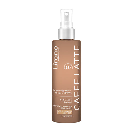 LIRENE PERFECT TAN - Ulei de corp autobronzant CAFFE LATTE, 190ml