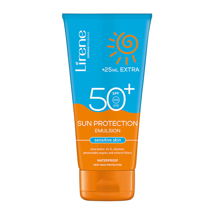 LIRENE SUN - Lotiune hidratanta pentru piele sensibila SPF 50, 175ml