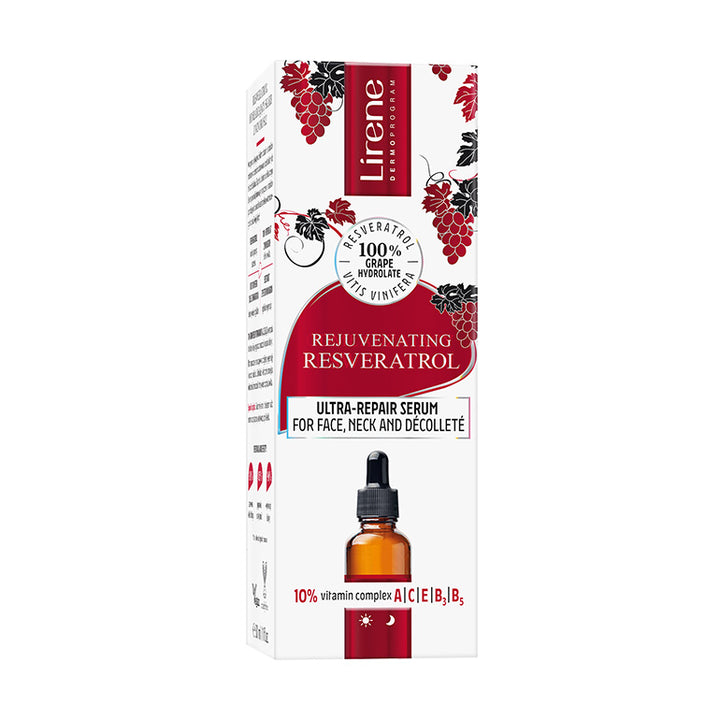 LIRENE RESVERATROL - Ser ultra reparator cu resveratrol, 30ml