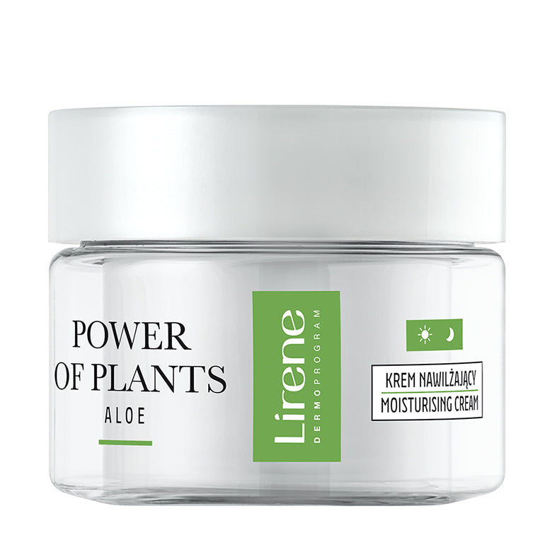 LIRENE POWER OF PLANTS - ALOE - Crema hidratanta pentru zi si noapte, 50ml