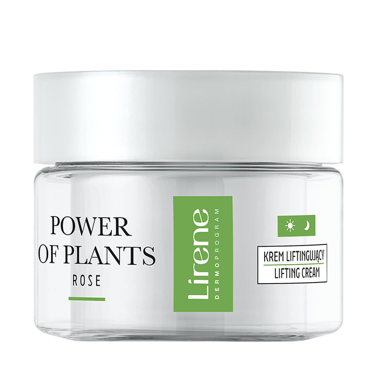 LIRENE POWER OF PLANTS - TRANDAFIR - Crema cu efect de lifting pentru zi si noapte, 50ml