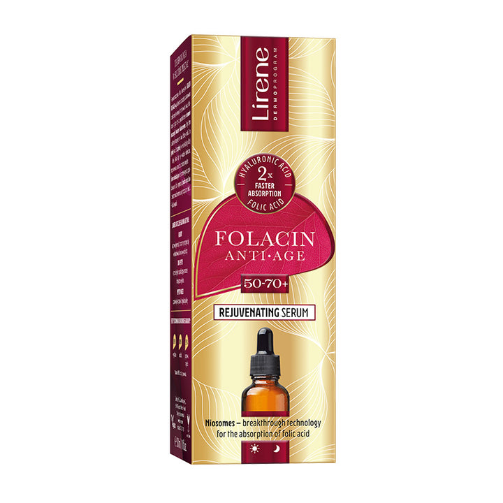 LIRENE FOLACIN - Ser anti-age cu folacin, 50-70, 30ml