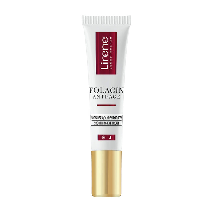 LIRENE FOLACIN - Crema anti-age pentru zona ochilor, cu efect netezitor, 15ml