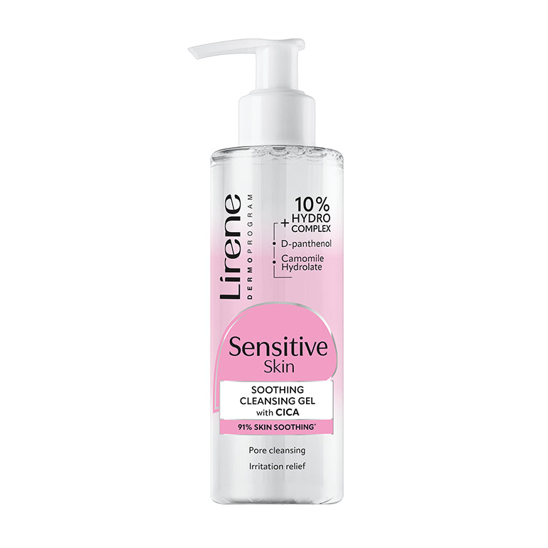 LIRENE SENSITIVE SKIN - Gel micelar cu efect de curatare, 145ml