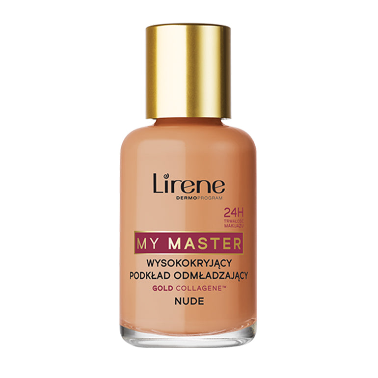 MY MASTER - Fond de ten cu aur coloidal si colagen - acoperire mare, 30ml