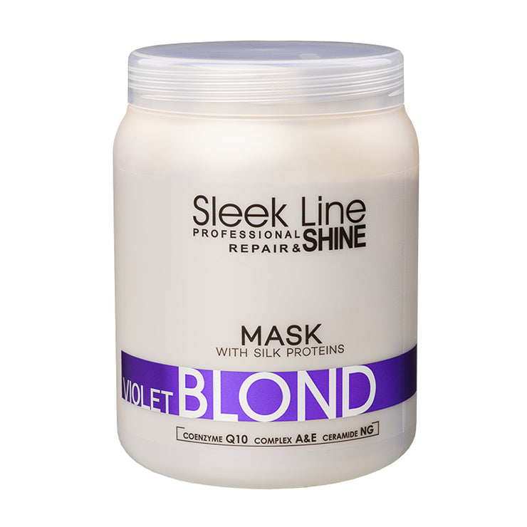 SLEEK LINE - Masca VIOLET BLOND - contine pigment neutralizant violet, 1000ml