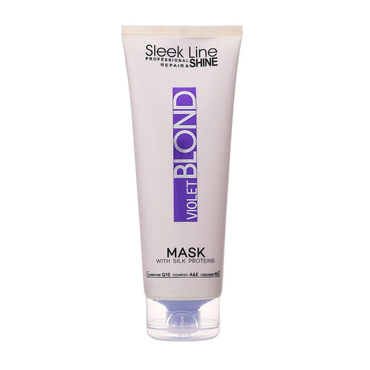 SLEEK LINE - Masca VIOLET BLOND - contine pigment neutralizant violet, 250ml