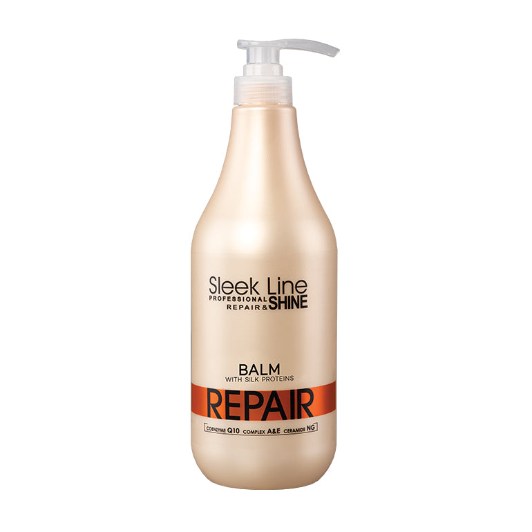 SLEEK LINE - Balsam REPARATOR pentru par catifelat, 1000ml