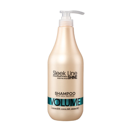 SLEEK LINE - Sampon VOLUM - par lipsit de volum, 1000ml