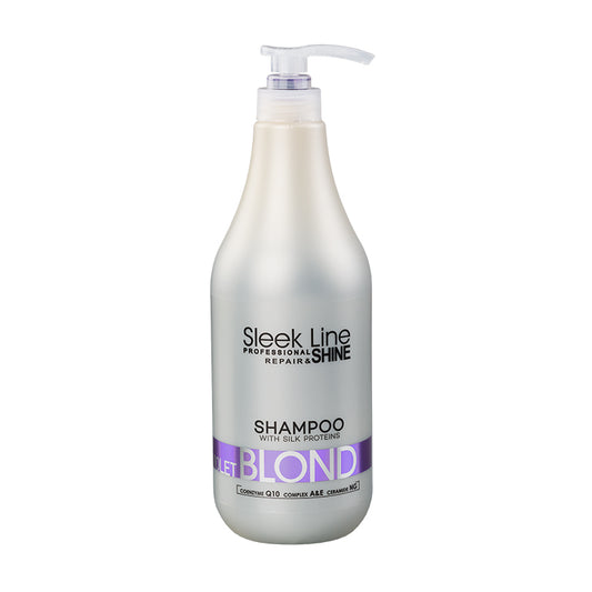 SLEEK LINE - Sampon VIOLET BLOND - contine pigment neutralizant violet, 1000ml