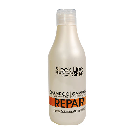 SLEEK LINE - Sampon REPARATOR - par deteriorat, 300ml