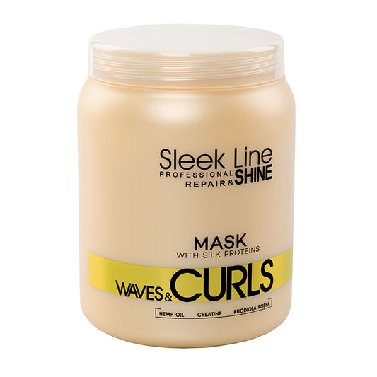 SLEEK LINE - Masca WAVES & CURLS - par ondulat, 1000ml