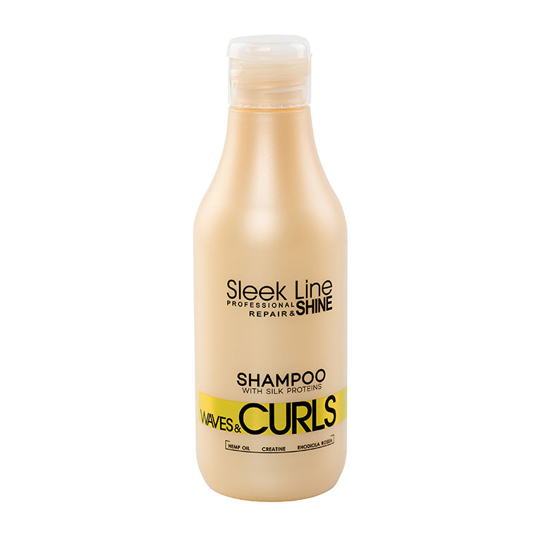 SLEEK LINE - Sampon WAVES & CURLS - par ondulat, 300ml