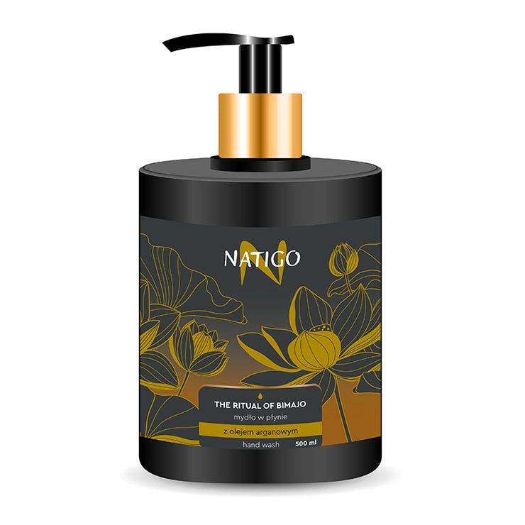 NATIGO - Sapun lichid cu ulei de argan - THE RITUAL OF BIMAJO, 500ml