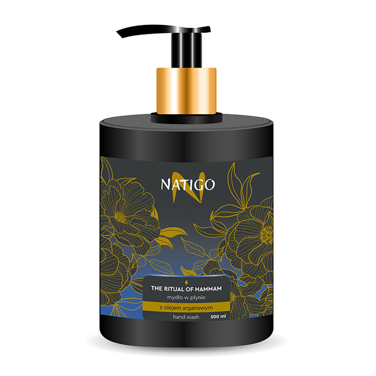 NATIGO - Sapun lichid cu ulei de argan -  THE RITUAL OF HAMMAM, 500ml
