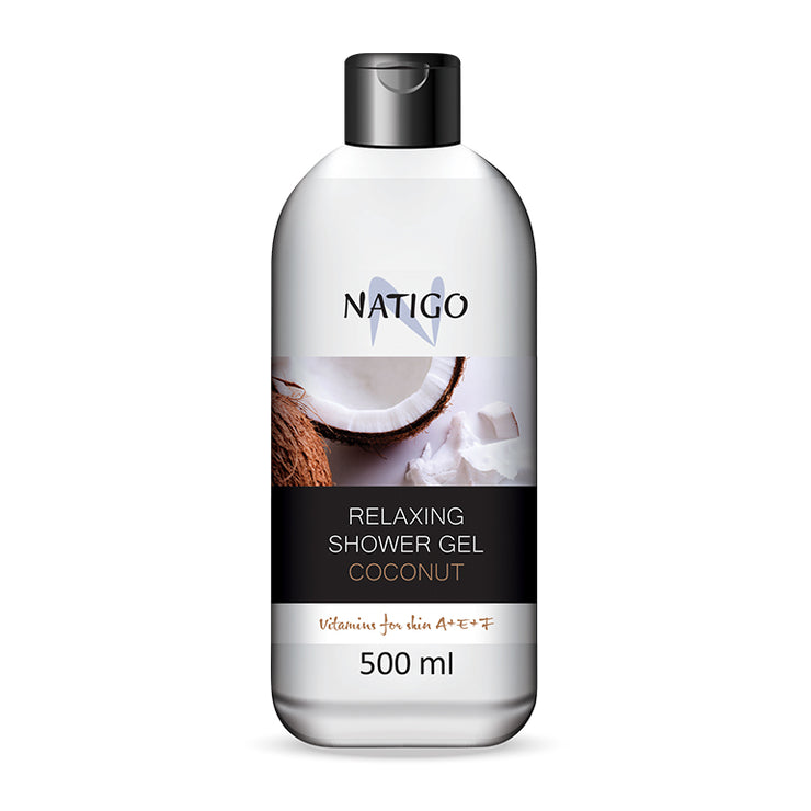 NATIGO - Gel de dus relaxant - COCOS, 500ml