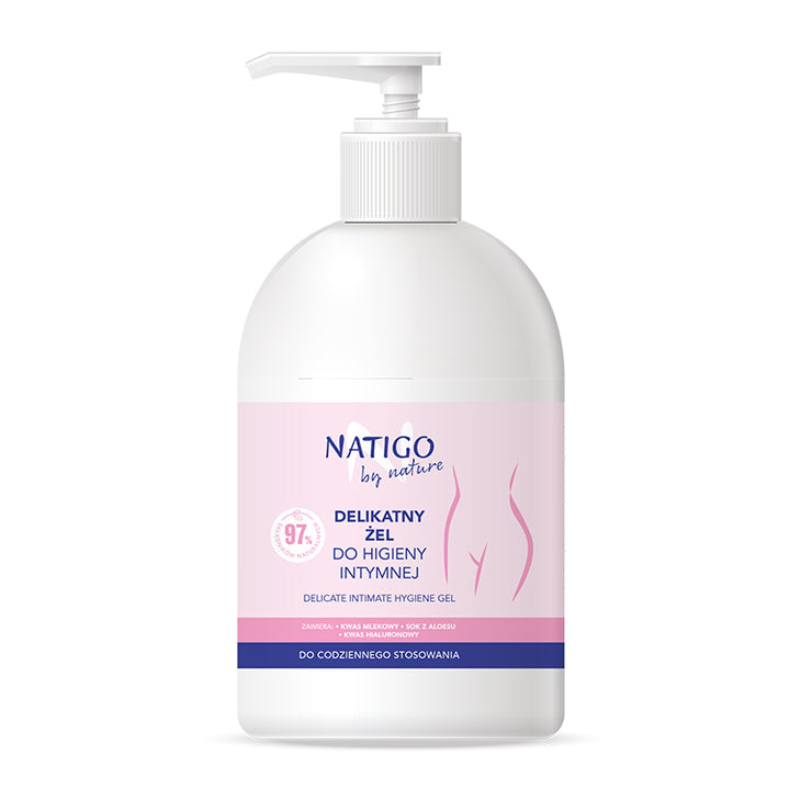 NATIGO BY NATURE - Gel pentru igiena intima - 97% natural ingredients, 500ml
