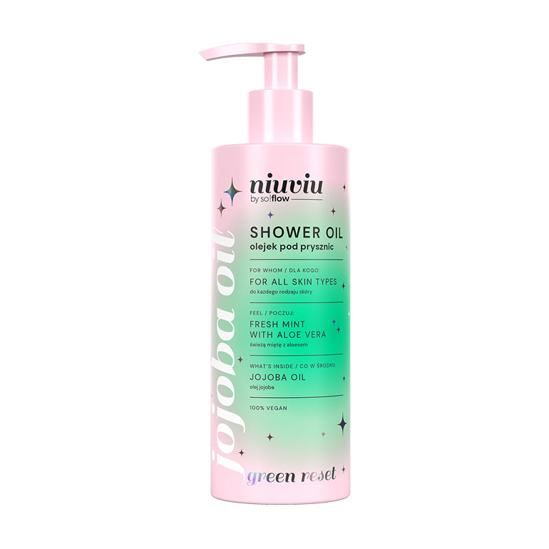 NIUVIU - Ulei de dus cu ulei de jojoba, 300ml