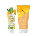 Set de exfoliere faciala si corporala cu extract de mango