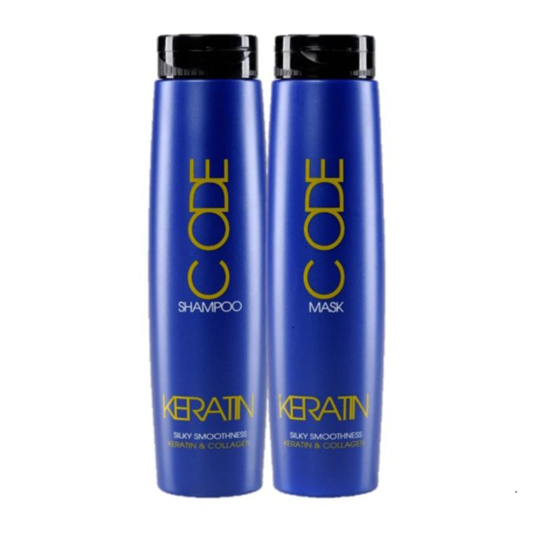 Set pentru ingrijirea parului, cu cheratina si colagen de la KERATIN CODE 250ml