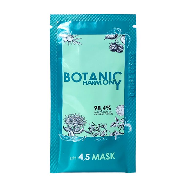 BOTANIC HARMONY - BOTANIC HARMONY - Masca pH 4.5 - efect de intarire a firului de par, Plic 10ml - AIVI Cosmetics