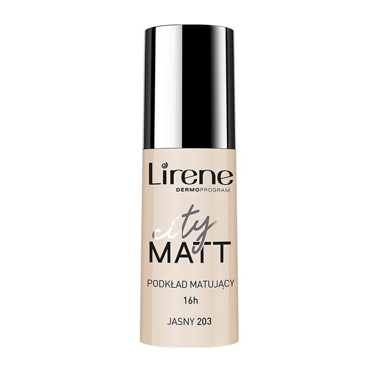 Lirene City Matt - Fond de ten matifiant City Matt, 30ml - AIVI Cosmetics