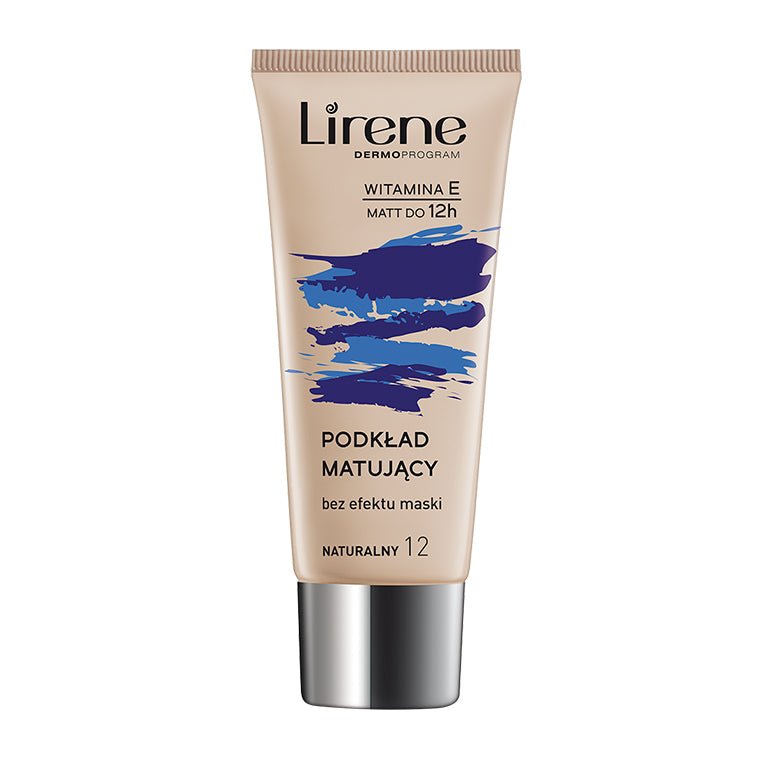 Lirene - Fond de ten matifiant NATURE MATTE, 30ml - AIVI Cosmetics