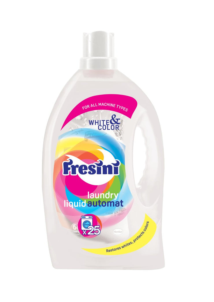 FRESINI - FRESINI - Detergent lichid pentru tesaturi albe si colorate, 1.5L - AIVI Cosmetics