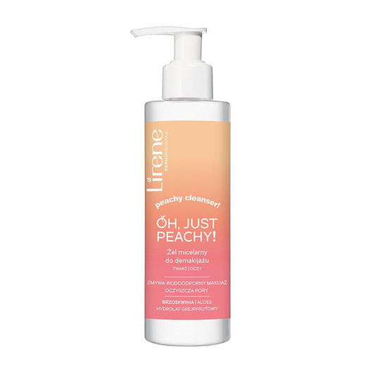 LIRENE Just Peachy - LIRENE JUST PEACHY - Gel micelar cremos demachiant, 145ml - AIVI Cosmetics