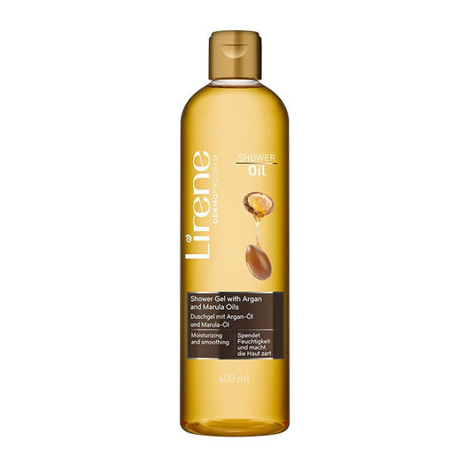 LIRENE - LIRENE - Ulei de dus cu Argan si Marula, 400ml - AIVI Cosmetics